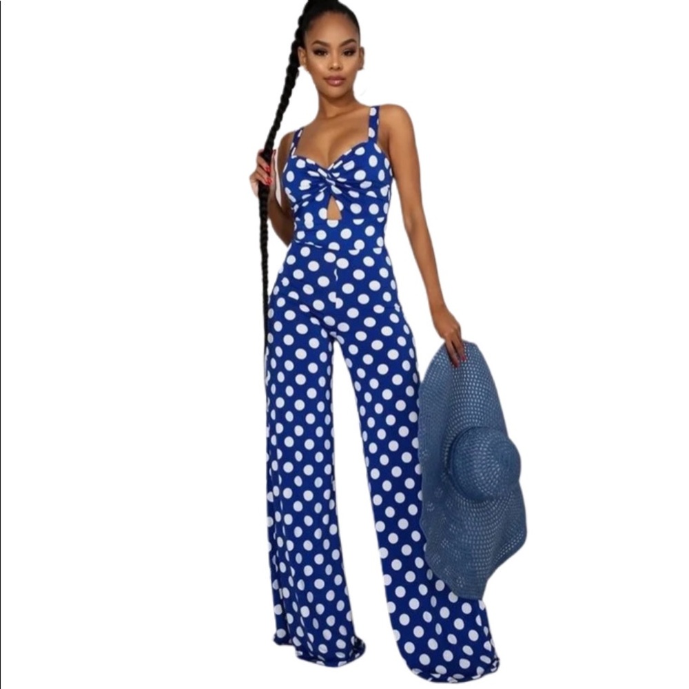 Polka dot jumpsuit - Picture 2 of 6